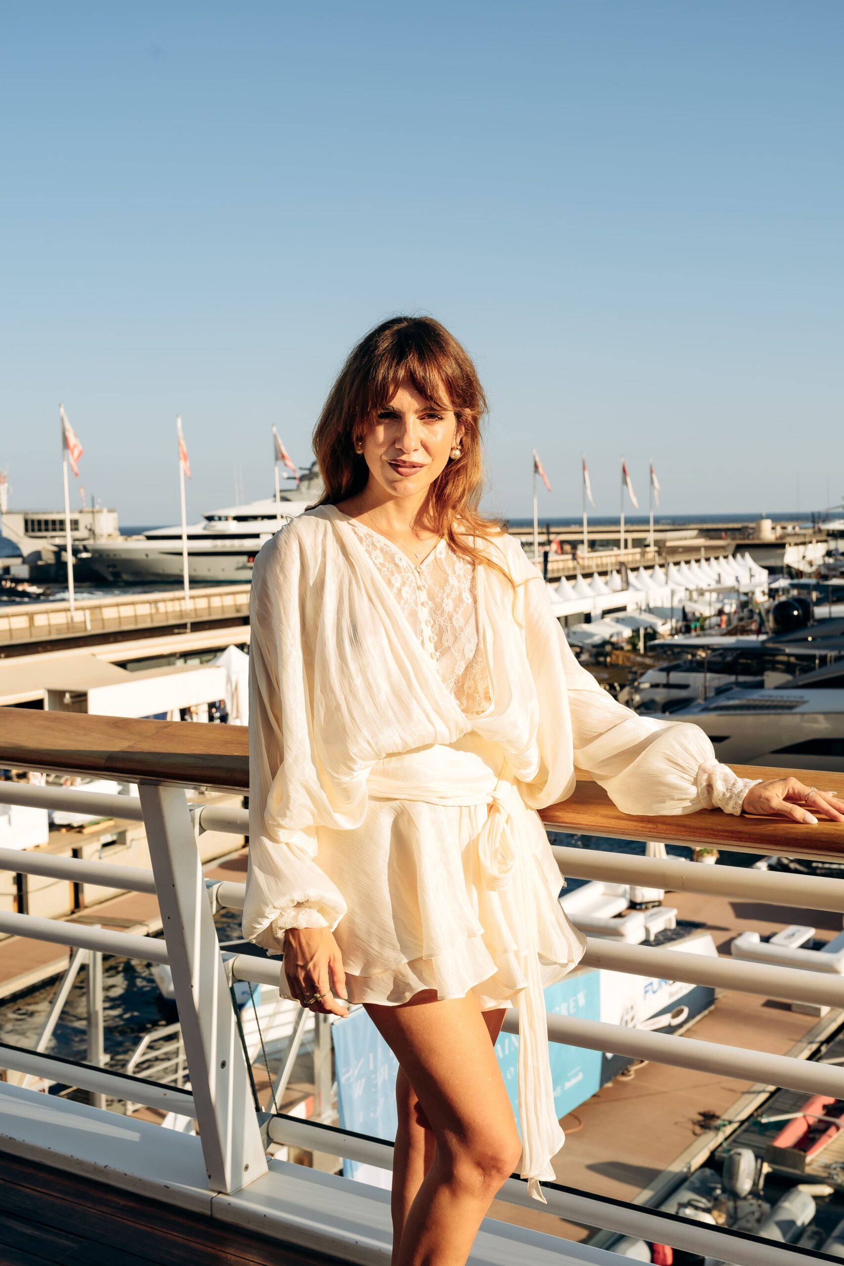 Sophianna Bergonzi at the Oceanco Party